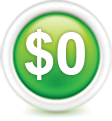 zero dollar icon